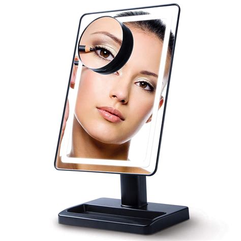 lighted makeup mirror  tech gadgets  amazon popsugar smart