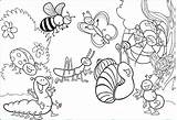 Coloring Pages Insect Insects Printable Bug Bugs Color Realistic Kids Getcolorings Getdrawings Colorings Print sketch template