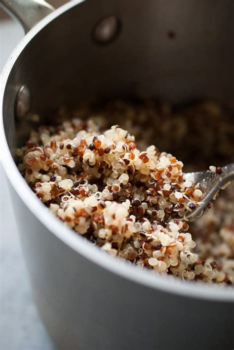 perfectly cooked quinoa   video life    dish