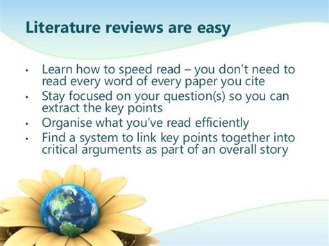 writing  literature review paper  writing  literature review