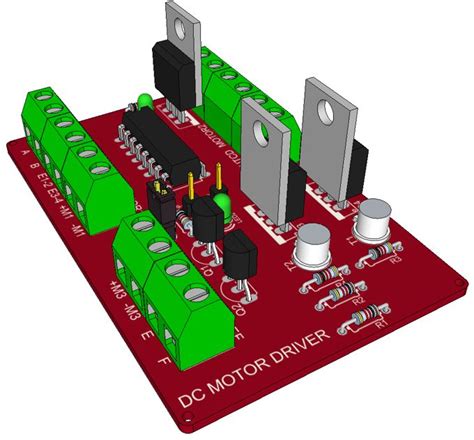 project   dc motor driver suitable  motors    medium power