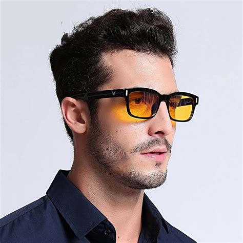 blue ray computer glasses men screen radiation eyewear brand design