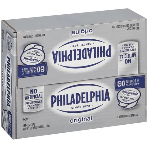 philadelphia original cream cheese spread 60 0 oz reviews