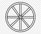 Wheel Wagon Drawing Clip Coloring Clipart sketch template
