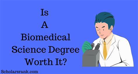 biomedical science degree worth    scholarsrank blog
