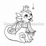 Dragons Inktober Beasties Deviantart sketch template