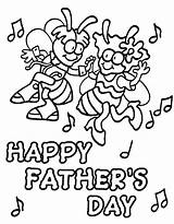 Coloring Pages Fathers Father Happy Printable Celebrate Crayola sketch template