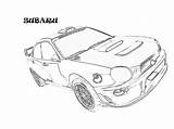 Coloring Pages Cars Exotic Printable Subaru Drawing Car Kids Boys Colouring Color Template Sketch Comments sketch template