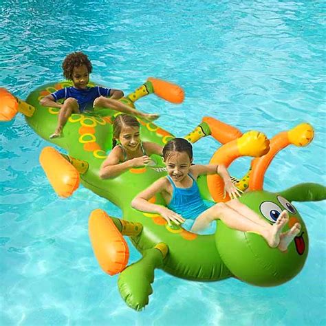 swimming pool inflatable pvc inflatable floating row water