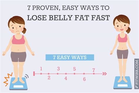 7 best ways to lose belly fat for women based on science