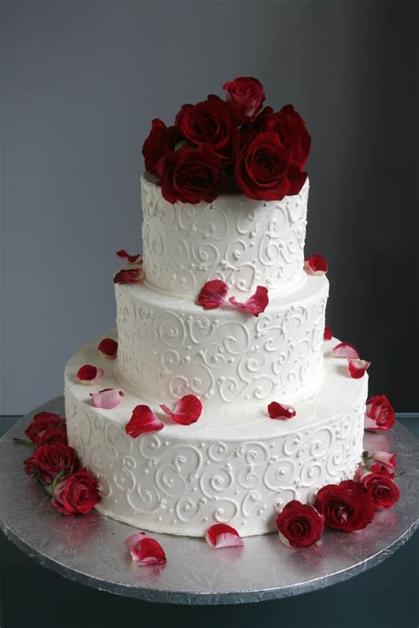 A Simple Cake Wedding Cake With Fresh Flowers From Trader Joe S