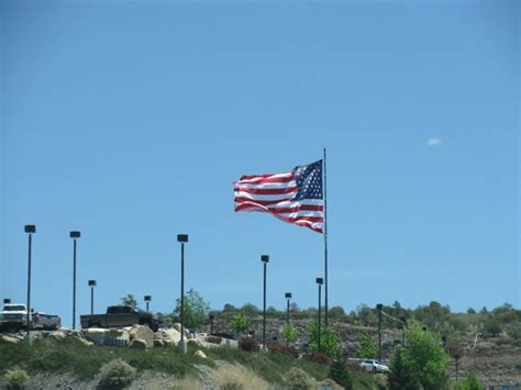 Prescott Az Big Flag Photo Picture Image Arizona At City