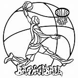Basketball Mandalas Ballon Joueur Warriors Facile Simple Gratuits Basetball Populaires Fille Coloriez Dessins sketch template