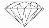 Diamante Colorir sketch template