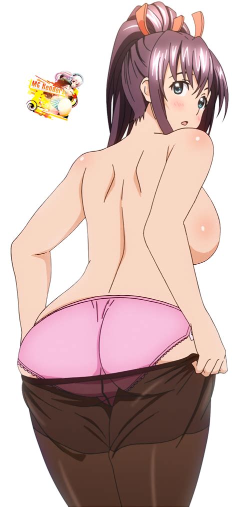 xbooru amaya haruko anime ass breasts ecchi hentai maken ki panties pants pull sideboob