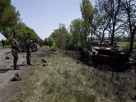 Pro Russia Separatists Kill 11 Ukraine Troops At Checkpoint Near