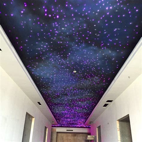 rgb twinkle led fiber optic star ceiling kit light
