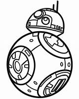 Bb8 Coloring Bb Pages Drawing Wars Star Robot Printable Colouring Awakens Force Template Getdrawings Paintingvalley Decal Popular Drawings sketch template