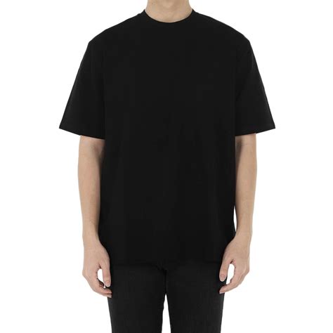 oversized  shirt black basiclad