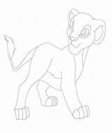 Lion Nala King Coloring Easy Character Drawing Pages Characters Draw Pdf Open Print  Getdrawings Printable sketch template