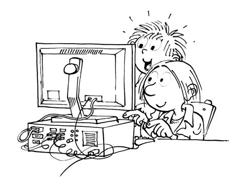 computer coloring pages  kids computers run