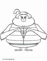 Meatballs Cloudy Chance Barb Coloring Pages Colouring Orangutan Chester Fun Print Book Just Character Assistant Movie Female She Change Color sketch template