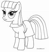 Pony Chirstmas sketch template