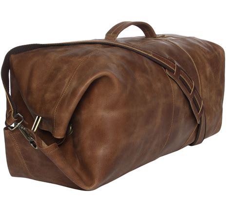 leather army duffel bag high  leather