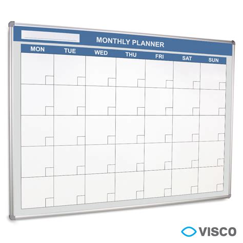 monthly planner visco