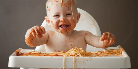 messy kids  play   food   faster learners study