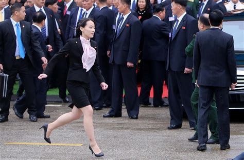 Smoke Signals Kim Jong Un S Sister Rushed Off Her Feet On