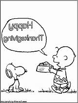 Coloring Charlie Brown Thanksgiving Pages Popular Library Clipart Cartoon sketch template