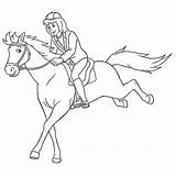 Tina Bibi Ausmalbilder Pferde Ausmalbildertv sketch template