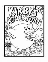 Kirby Coloring Pages Printable Nintendo Print Kids Kir Color Fire Adventure Colouring Sheets Save Kirbys Knight Meta Game Cute Collection sketch template