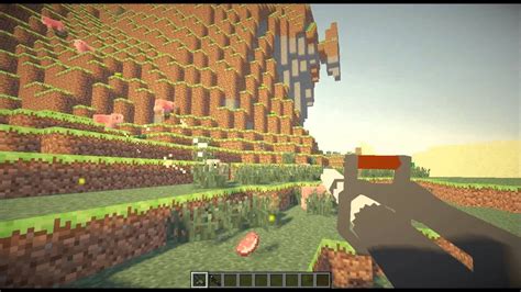 Minecraft Mod Review Stefinus 3d Guns Mod Youtube