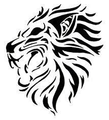 motif tato singa hitam putih info seputar tato