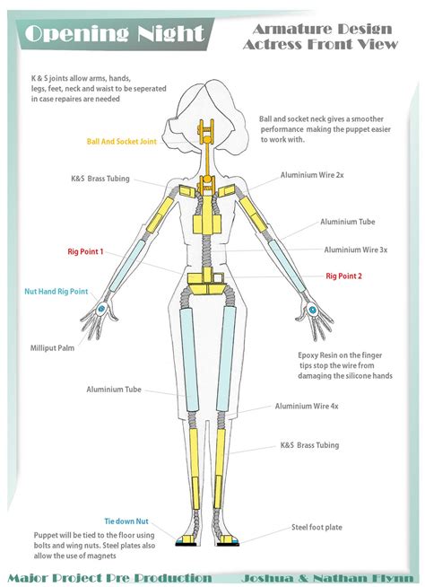 Human Armature Template