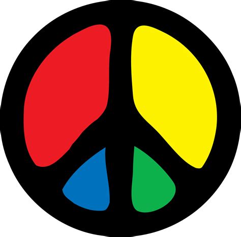 peace symbol hd clipart