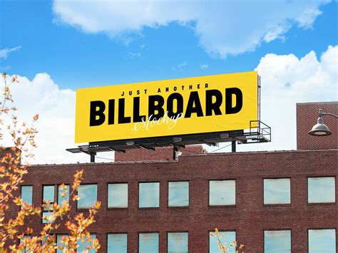 billboard  building mockup psd designbolts
