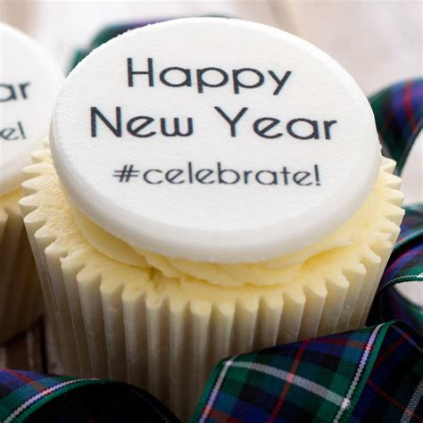 New Year Cupcake Decorations By Just Bake