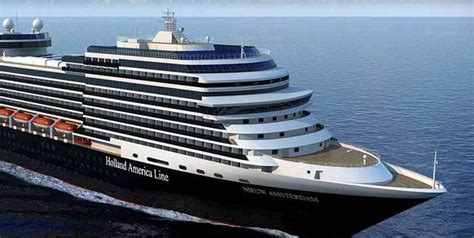 nieuw amsterdam ship stats information holland america  cruise travelage west
