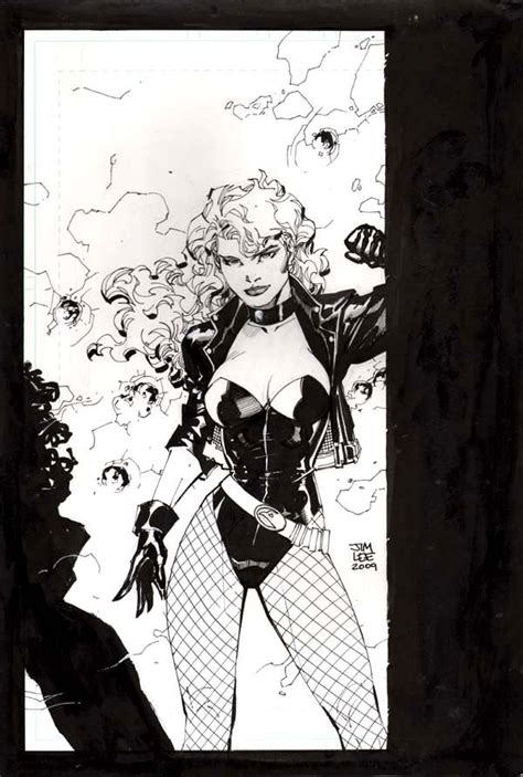Black Canary By Jim Lee Drawings And Sketches Jim Lee
