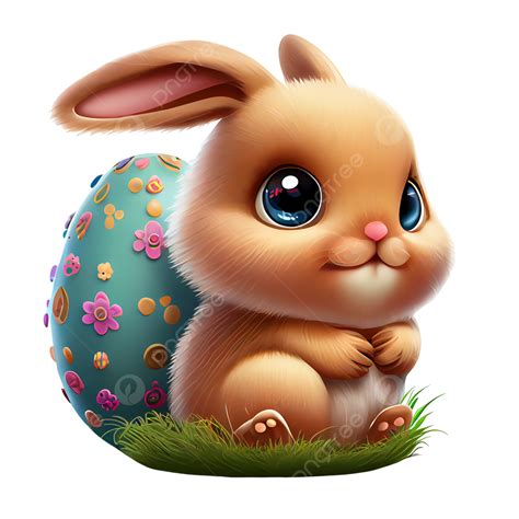 cute easter bunny   big egg easter easter bunny easter egg png