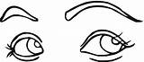 Occhi Ojo Yeux Recortar Auge Colorir Languidi Dolci Flirting Cuerpo Desenhos Verdes Olhos Mieux Figuras Stampare Física Recuerda Supercoloring Augen sketch template