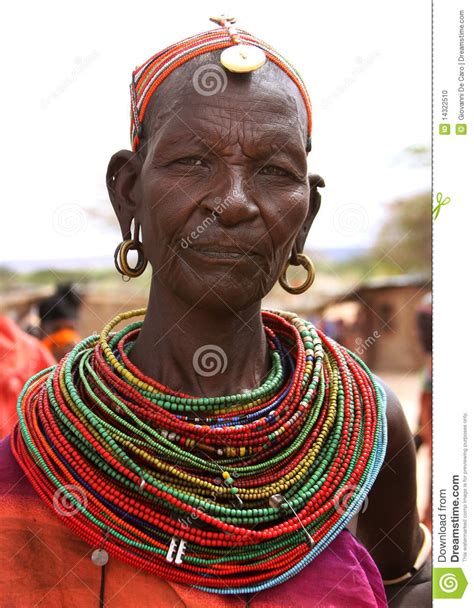 Woman Of Rendile S Tribe In Africa Editorial Image Image