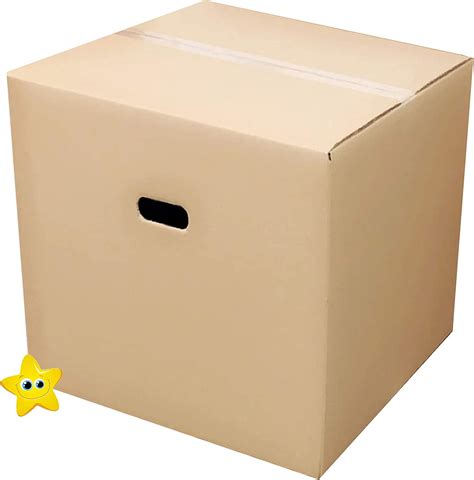 extra large plain cardboard boxes double walled  carry handles