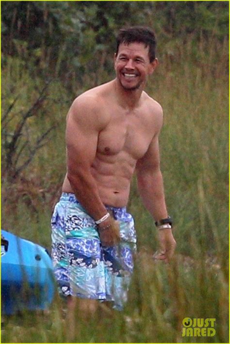 Mark Wahlberg Papped Shirtless And Touching Himself