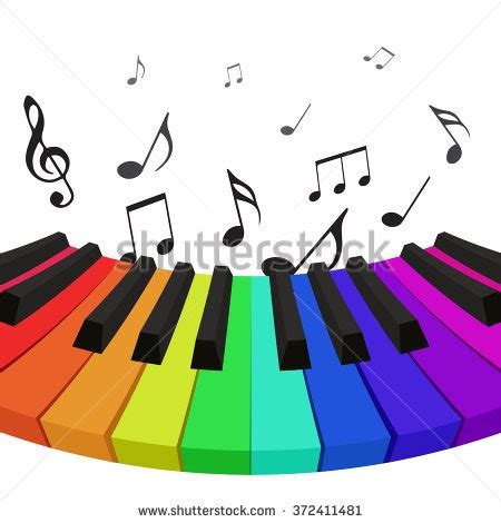 keyboard coloring clipart clipart