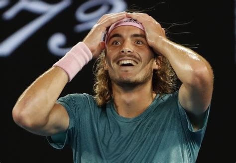 stefanos tsitsipas is in a dream state after toppling