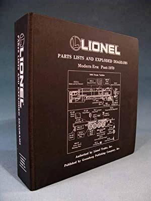 lionel parts list  exploded diagrams modern era post  supplements set
